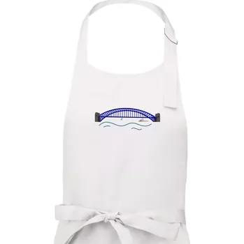Kuchyňská zástěra Most Sydney - sebevrah (Moňas) - Dámská zástěra na vaření - Univerzální velikost ( Bílá )