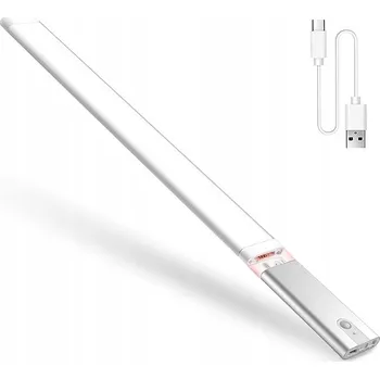 Lampička LED Lampa 50 cm Bezdrátová USB 340 lm 3 Režimy s Detektorem Pohybu