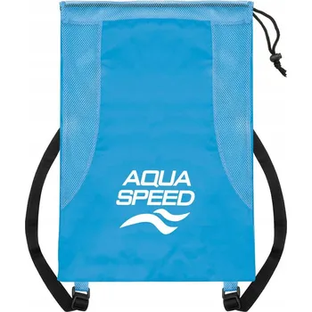 Síťovaný vak Aqua Speed Mesh Backpack kol.02 modrý 30 l