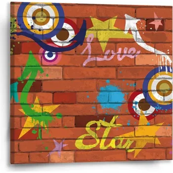 Obraz Sablio Obraz Zeď - 50x50 cm