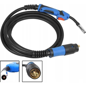 Svářečka MIG/MAG svařovací hořák 4 m 180A Pro všechny svářečky s EURO konektorem