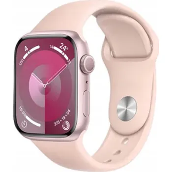 Řemínek na hodinky SILIKONOVÝ RŮŽOVÝ ŘEMÍNEK PRO APPLE WATCH 38/40/41/42 MM S10 POHODLNÝ ODOLNÝ