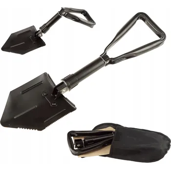 IP kamera SKLÁDACÍ LOPATKA ČERNÁ 58CM KOVOVÁ PEVNÁ OBAL