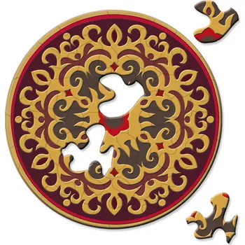 Puzzle Curiosi kulaté puzzle Picoli růže 33 dílků