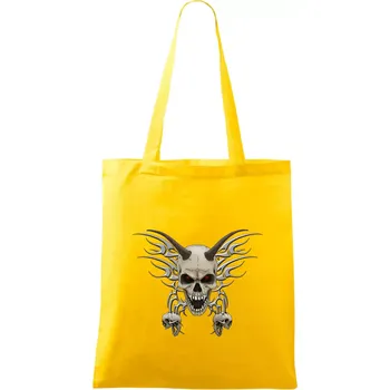 Metal devil (Hana-creative) - Taška bavlněná - 42 x 38 cm ( Žlutá )