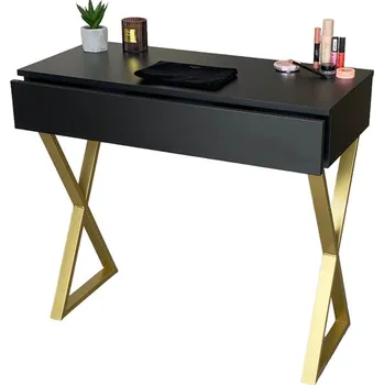 Konferenční stolek Konzolový Stolek Meblano černá matná 90 x 80,5 x 40 cm