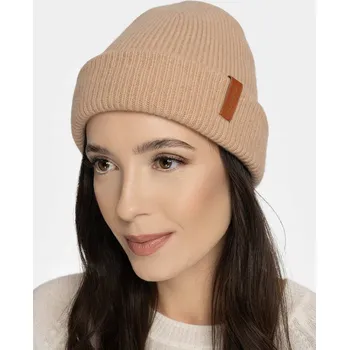 Čepice Zimní čepice ALMANIA béžová univerzální velikost