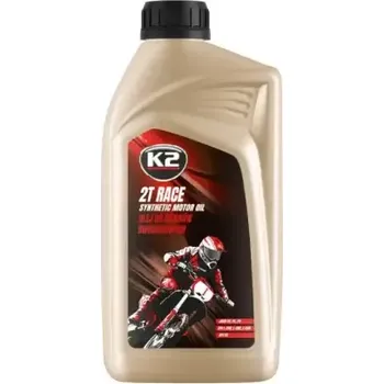 Motorový olej K2 2T RACE Červený 1L