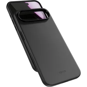 Pouzdro na mobilní telefon Zadní ochranný kryt Epico Leather Mag+ Case pro Apple iPhone Air, černá