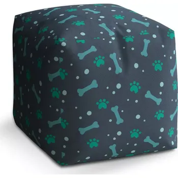 Taburet Sablio Taburet Cube Kostičky: 40x40x40 cm