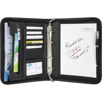Portfolio Wedo 585101 spisovka A5 imitace kůže/tkanina/zip