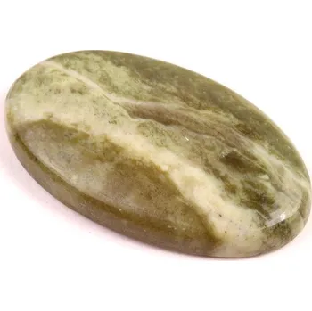 Korálek Kabošon Epidote Jasper č.1661 (43x25x7mm)
