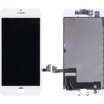 Refurbished Original LCD displej s dotykovým sklem a rámečkem pro iPhone 7 - bílý