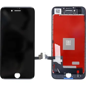 Refurbished Original LCD displej s dotykovým sklem a rámečkem pro iPhone 8 - černý