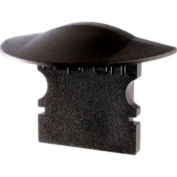 LED páska LIGHT IMPRESSIONS Koncovka F-ET-02-08 černá 23 mm 2 ks - LIGHT IMPRESSIONS IMPR 978622