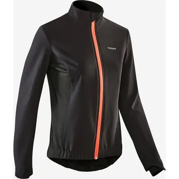 VAN RYSEL Dámská zimní bunda na silniční cyklistiku 100 černá XL ČERNÁ