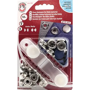 Nýt Kohinoor Druky kovové 15 mm, tmavě modré