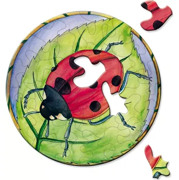 Puzzle Curiosi kulaté puzzle Picoli beruška 33 dílků