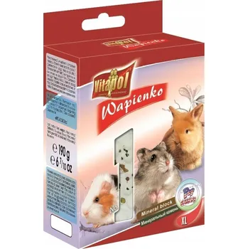 Krmivo pro hlodavce Vitapol pochoutka vápno 0,19 kg křeček, osmák degu, králík, myš, pískomil, potkan, činčila, morče