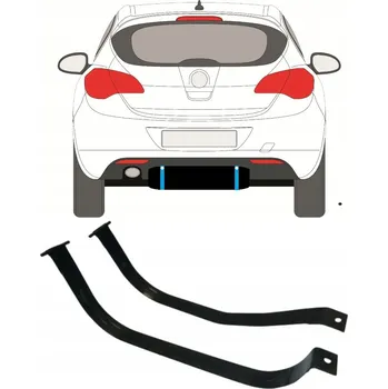 Palivová nádrž Objímky palivové nádrže pro Opel Astra J 2009-2015