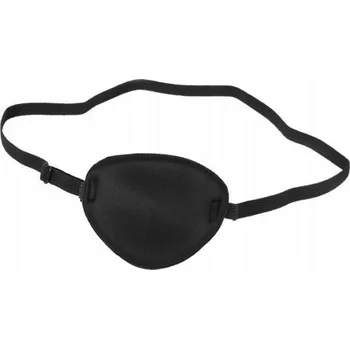 Škraboška na spaní Oční páska 2 ks. Lékařská oční klapka maska na spaní bavlna černá