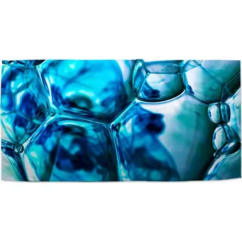 Osuška Sablio Ručník Modré bubliny - 50x100 cm