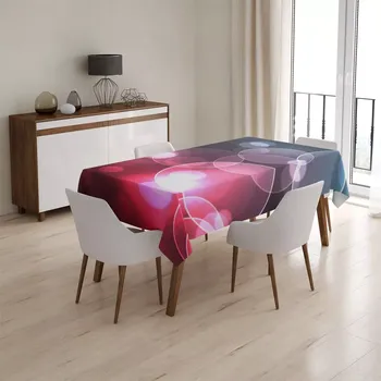 ubrus Sablio Ubrus Bublinová abstrakce - 90x90 cm