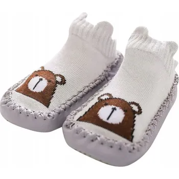 Dámské ponožky Elastické papuče do jeslí s protiskluzovou podrážkou ponožky EU 20/21