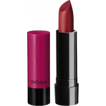 Rtěnka Oriflame Matná rtěnka OnColour Brick Red (Cihlově červená)