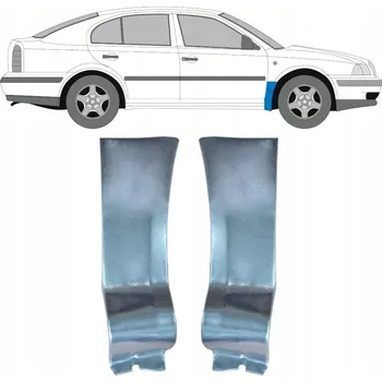 Zavěšení kol Opravná sada předního blatníku pro Škoda Octavia I 1996-2010 / Levá+Pravá
