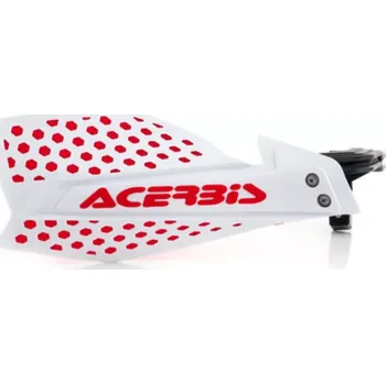 Chránič ruky pro motocykl ACERBIS chrániče páček X -ULTIMATE bez výztuhy bílá/červená