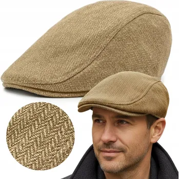 Kšiltovka Pako Jeans kšiltovka muž béžová, univerzální velikost