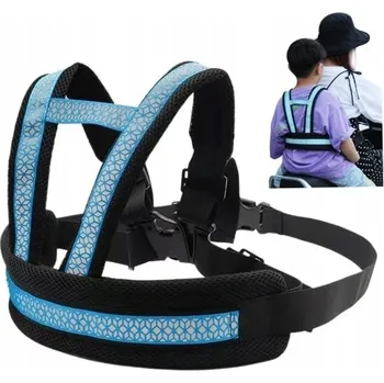 Moto bunda BEZPEČNOSTNÍ PÁS PRO DĚTI POPRUHY NA MOTORKU MOTOCYKL na léto