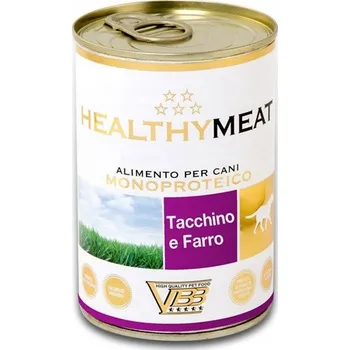 Krmivo pro psa Zdravé masové paštiky Mono Krůta a špalda konzerva 400g