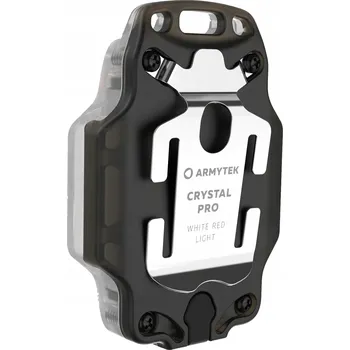 Svítilna ARMYTEK SVÍTILNA Crystal PRO ŠEDÁ Bílá Červená NA KOLO ČELOVKA 220lm