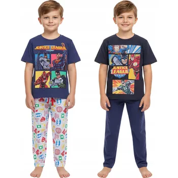 Chlapecké pyžamo Liga spravedlnosti Chlapecké pyžamo, dlouhé kalhoty sada 2 ks 122cm
