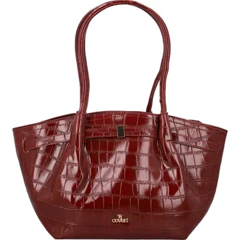 Dámská kabelka na rameno vínová - Coveri Rosica vínová