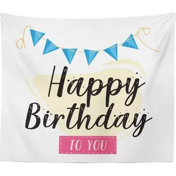 deka Sablio Deka Happy Birthday to you : 150x120 cm