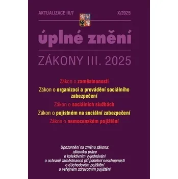 Aktualizace III/7 2025