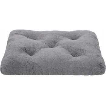 Pelíšek pro psa MIMIKO Pets Pelíšek Shaggy obdélníkový XL 85x65cm šedý