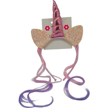 Doplněk pro panenku Čelenka jednorožec s příčeskem
