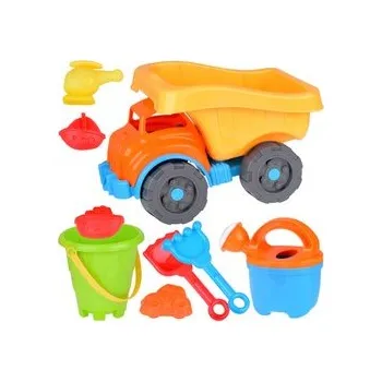 Hračka na písek Velká sada Auto Sklápěčka na písek, formičky, lopatka, hrabičky ZA5076 univerzální