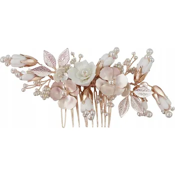 Ozdoba do vlasů OZDOBA do vlasů HŘEBÍNEK perličky SVATEBNÍ kytičky