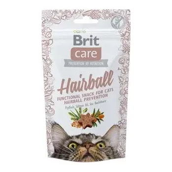 Krmivo pro kočku Brit Care Cat Snack Hairball 50g
