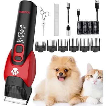 Kosmetika pro psa VÝKONNÝ STŘÍHACÍ STROJEK NA PSY ZVÍŘATA PROFESIONÁLNÍ