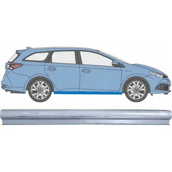 Prah karosérie Opravný plech prahu pro Toyota Auris 2013-2018 / Levý = Pravý / COMBI
