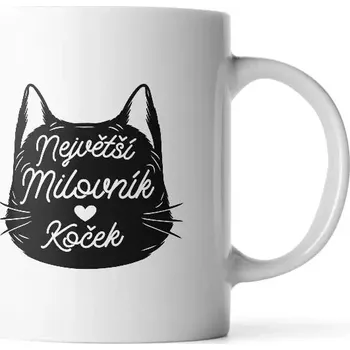 Sablio Hrnek Největší milovník koček - 890 ml - XXL