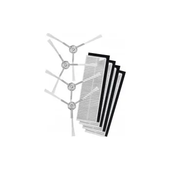 Sada příslušenství pro robotický vysavač Kartáčky a HEPA filtry k vysavači XIAOMI Mi Robot Vacuum Mop Essential (SKV4136GL) sada 4+4ks