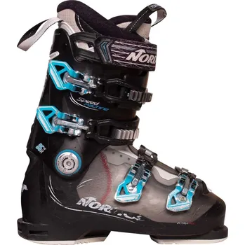 Sjezdové lyže NORDICA 2ND LIFE - NORDICA Speedmachine W95, 37,5 EU, dobrý stav 24cm VÍCEBAREVNÁ