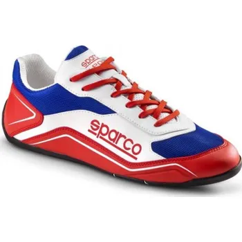 Pánské tenisky SPARCO Boty Sparco S-Pole white, blue and red 45
